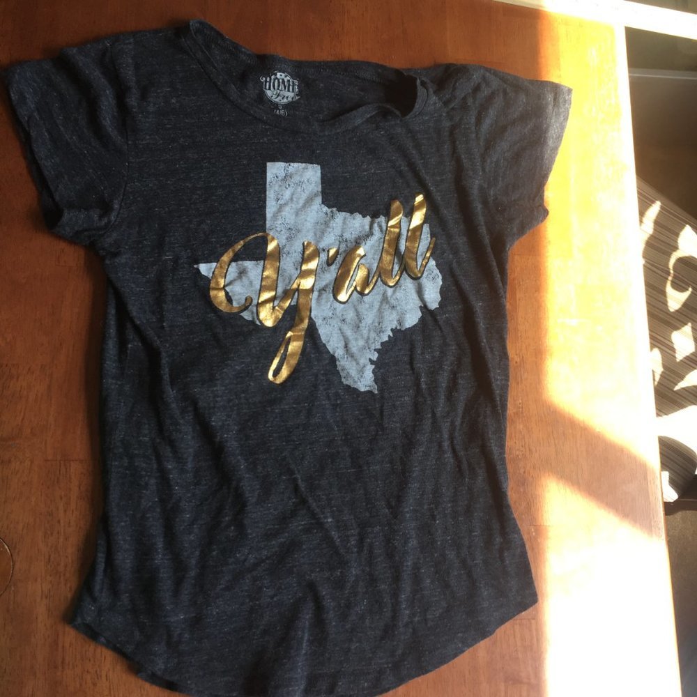 Women's Gray Home Texas Shirt